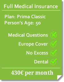 aLC Health - Prima Classic quote for 50 year-old. Click to proceed to online purchase!